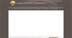 Desktop Screenshot of journeyspet.com